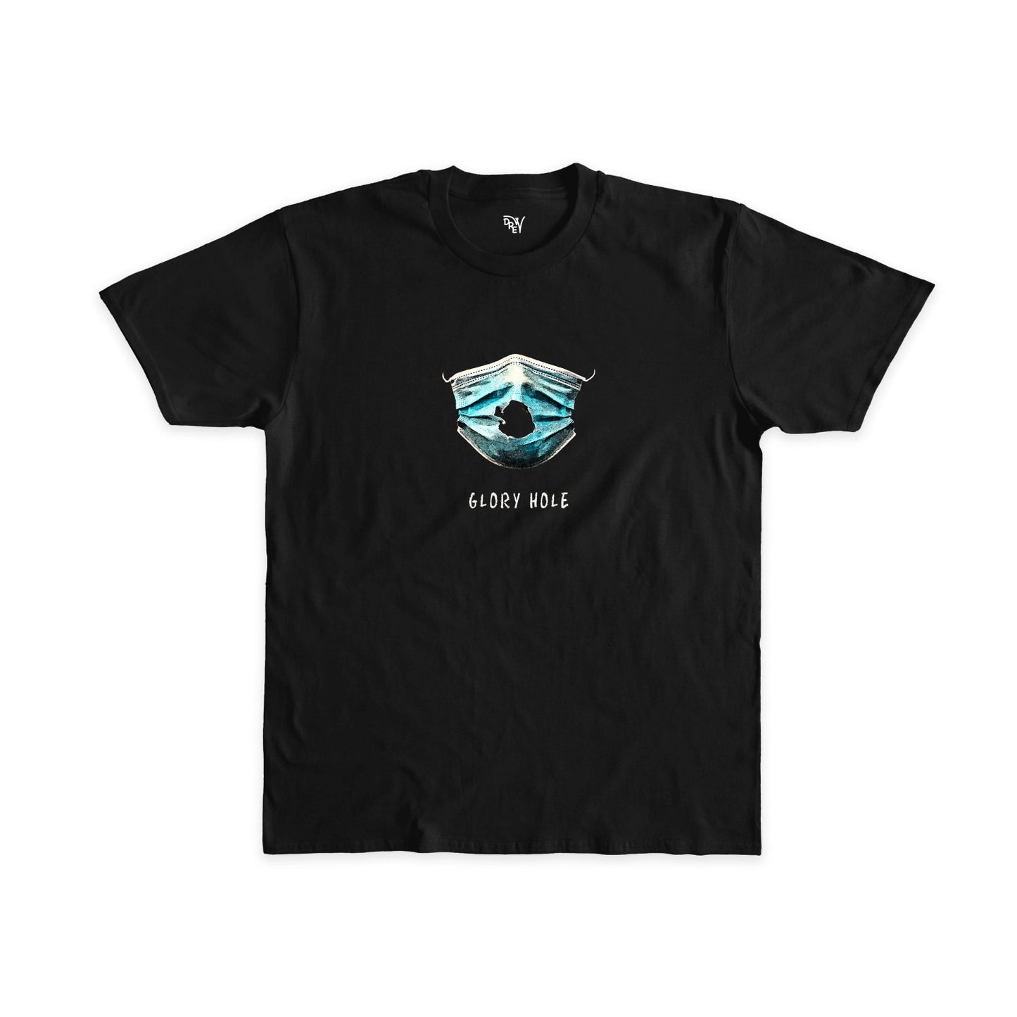 GLORY HOLE TEE - BLACK