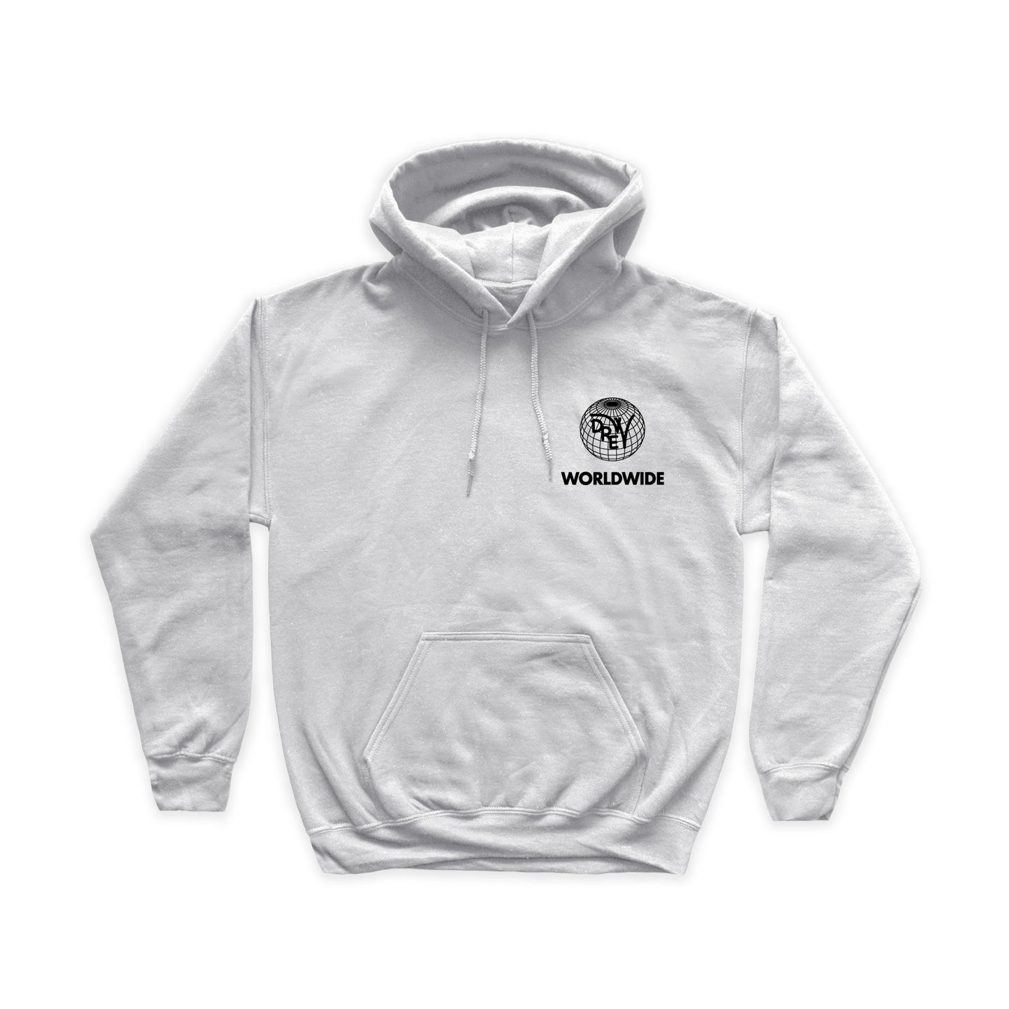 WORLD WIDE HOODIE - ASH GREY