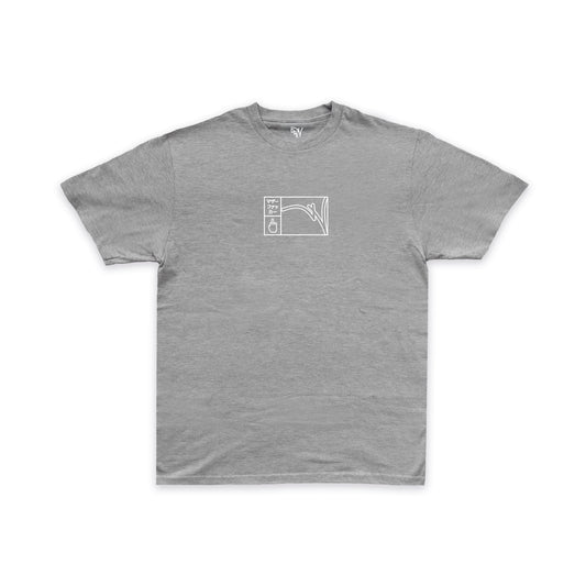 MOTHERFUCKER TEE - ASH GREY