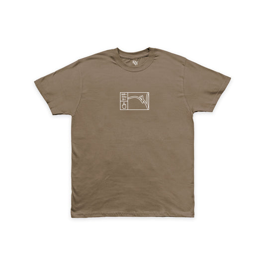 MOTHERFUCKER TEE - BROWN