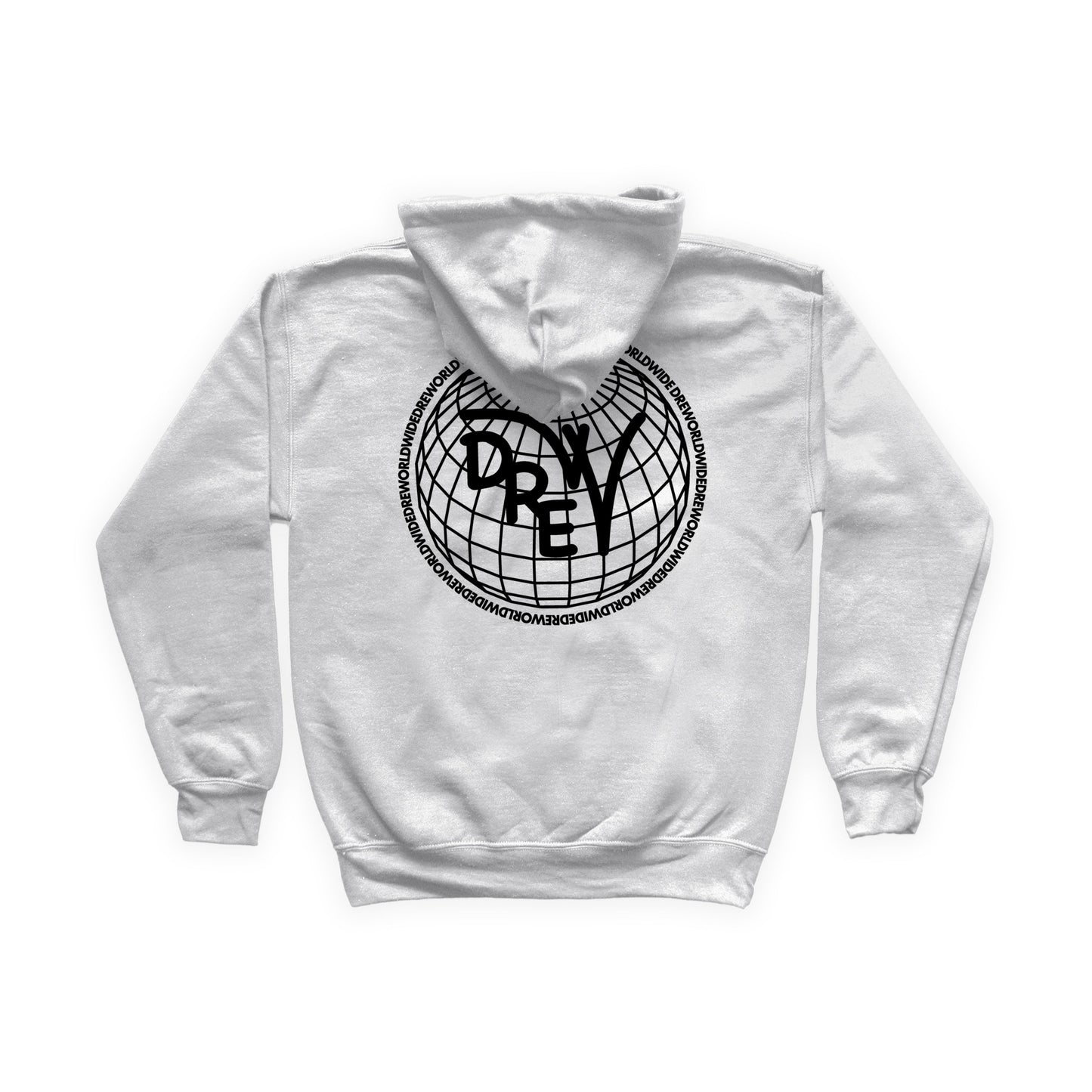 WORLD WIDE HOODIE - ASH GREY