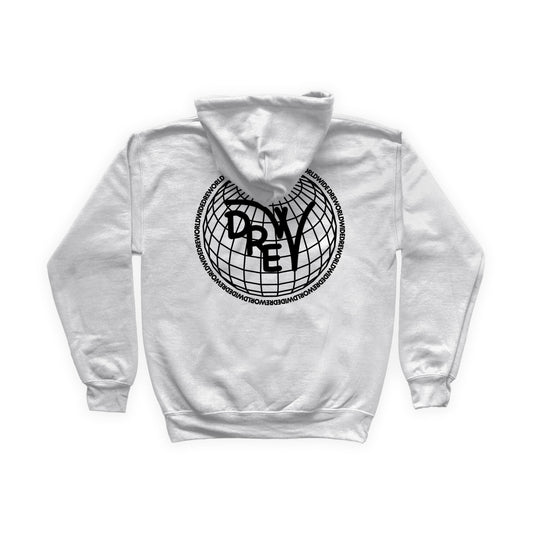 WORLD WIDE HOODIE - ASH GREY