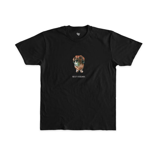 BEST FRIENDS TEE - BLACK