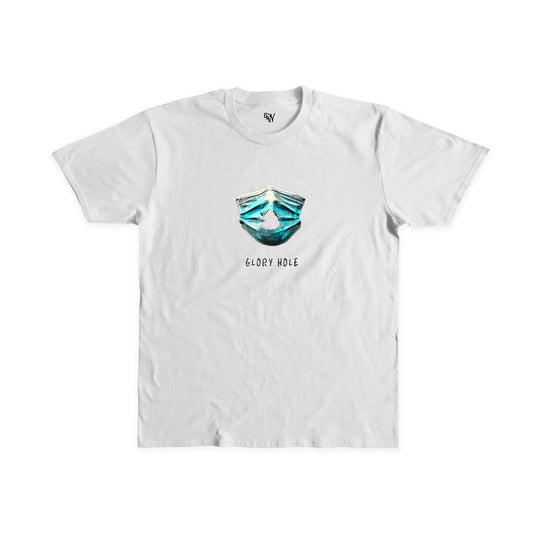 GLORY HOLE TEE - WHITE