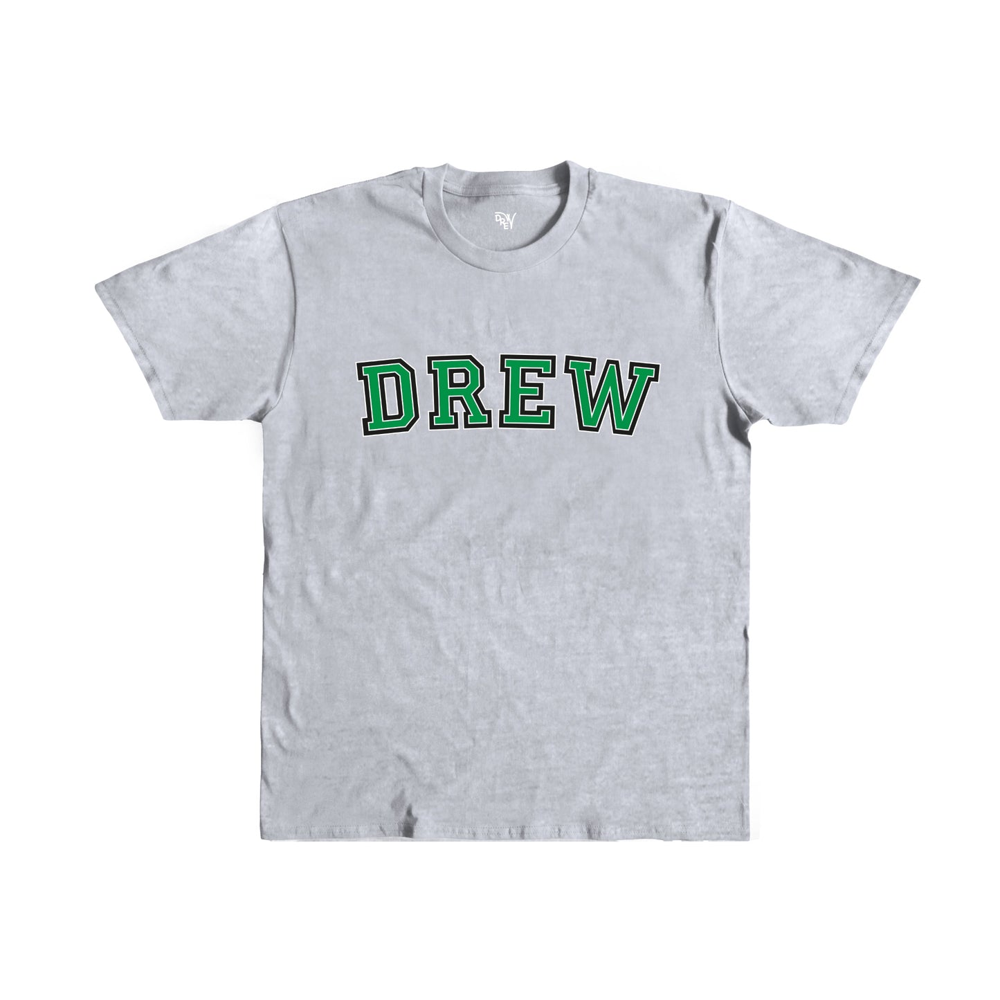 COLLEGE TEE - ASH GREY